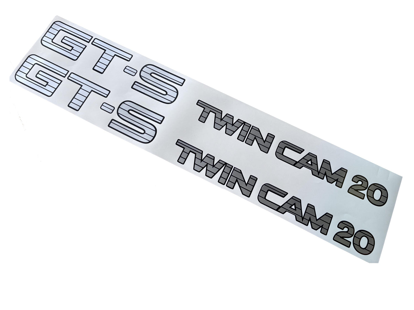 AE86 Corolla GTS Door Side Decals - Fits Trueno Twin Cam 16 20 - Sticker Reproduction
