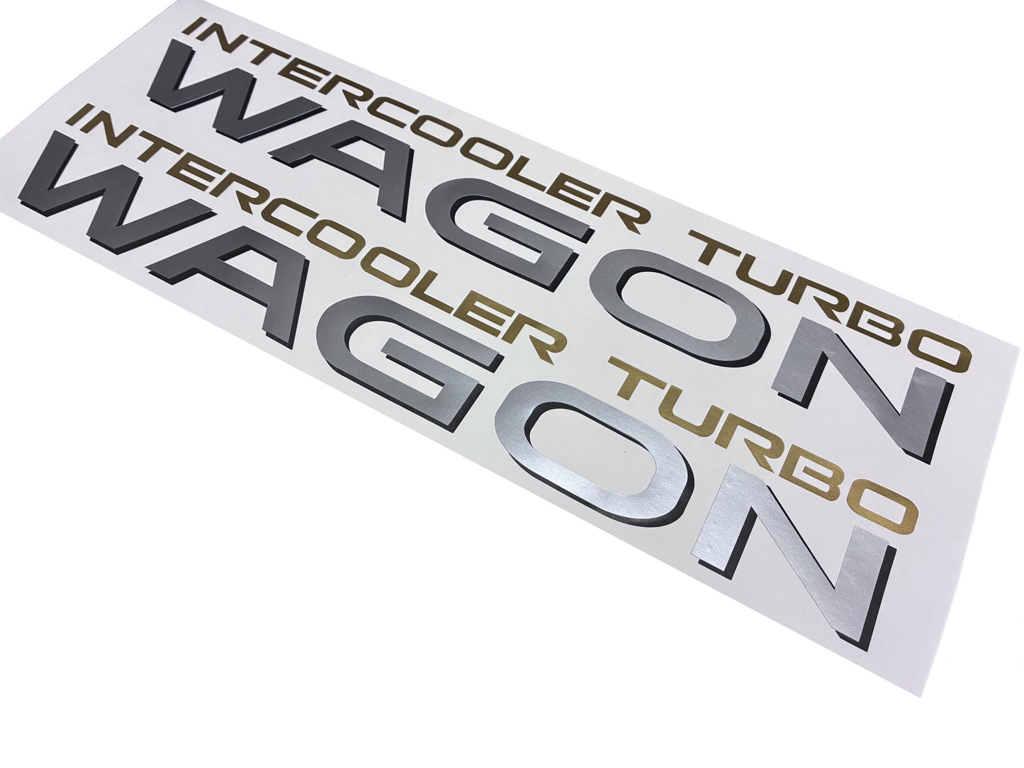 MK1 Pajero Shogun Side Decals Wagon - Fits Mitsubishi Intercooler Turbo Wagon - Sticker