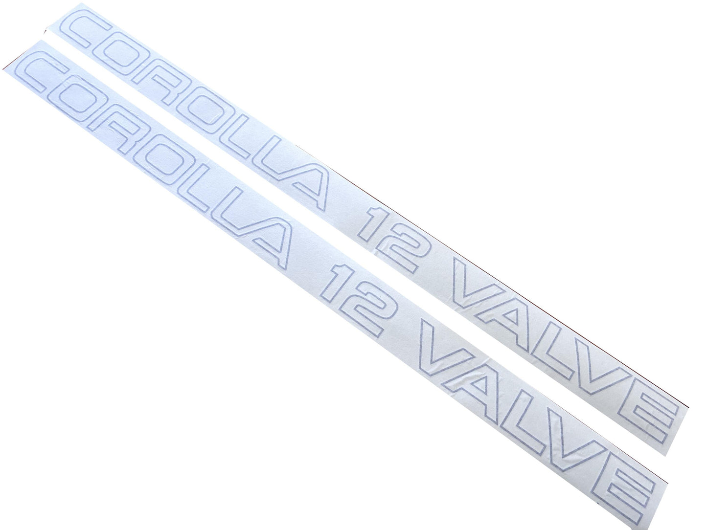 Corolla E80 EE80 Side Decals - Corolla 12 Valve - 83-87  - Sticker Aftermarket