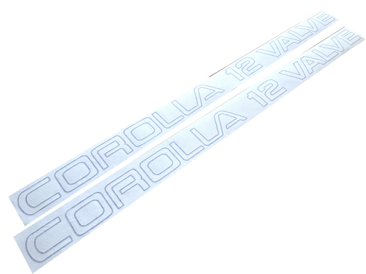 Corolla E80 EE80 Side Decals - Corolla 12 Valve - 83-87  - Sticker Aftermarket