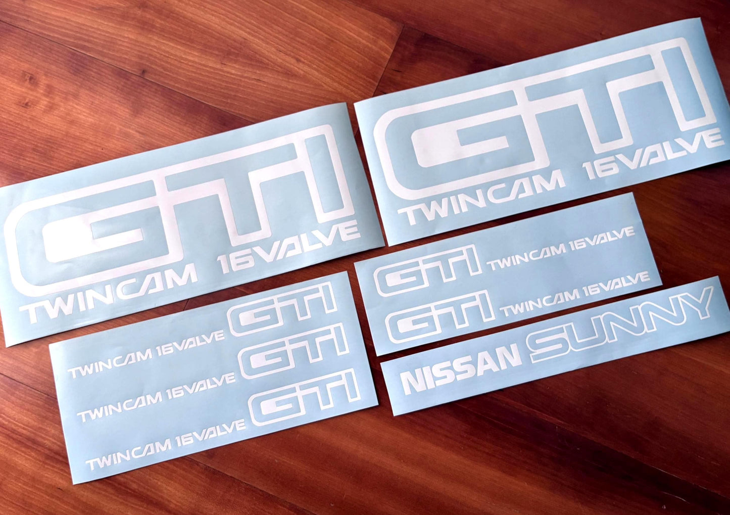 Sunny GTI B12 1.6 Twin Cam - Fits Pulsar Coupé 1.6 Twin Cam - Aftermarket Sticker Kit