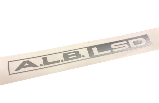 ALB LSD sticker - Fits 88-91 Civic CRX - Ed / Ef / Ee - Aftermarket decal