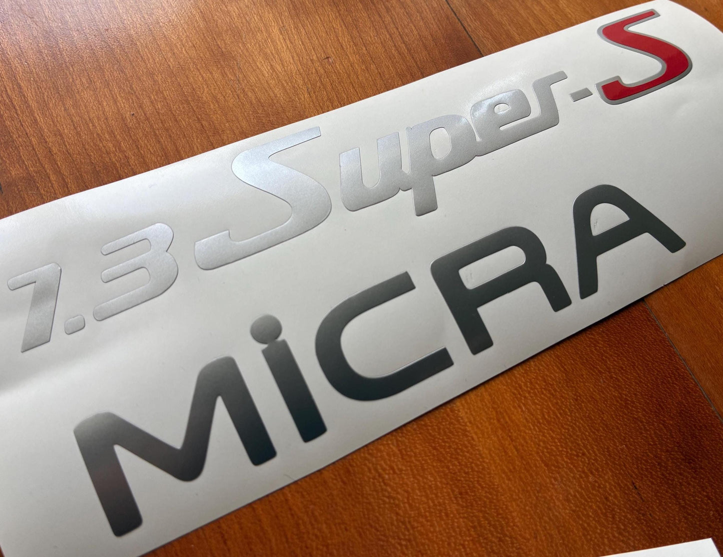 Micra 1.3 Super S 96/97 Side Rear Decals - Fits MK2 K11 SuperS - Reproduction Stickers