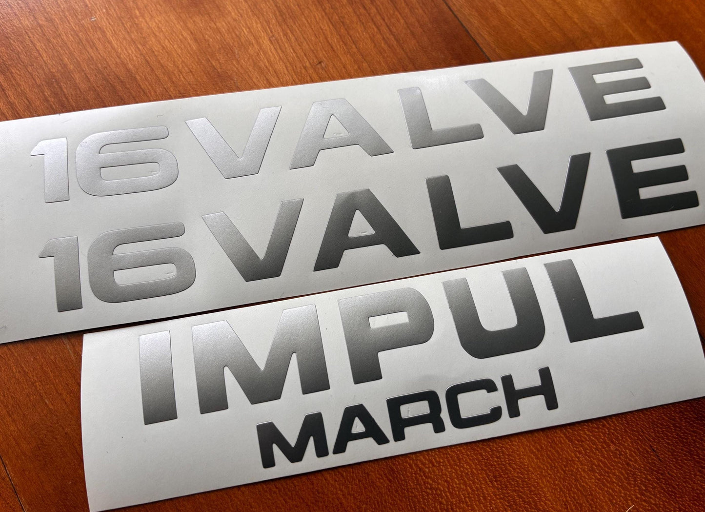 Micra March Impul - 1.3 Side Rear Decals - Fits MK2 K11 SuperS - Reproduction Stickers