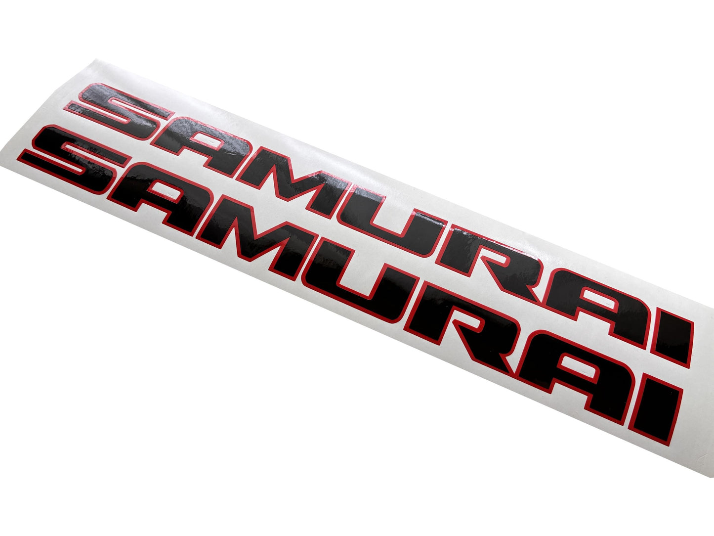 Samurai Side Bonnet Hood Custom Sticker - Fits Samurai Santana - Aftermarket Sticker