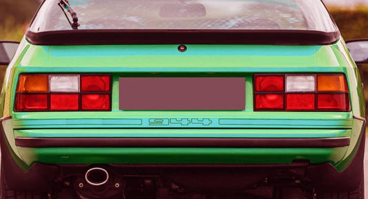 Rear Sticker Fits 944 - 944 S Turbo - Replacement Rear Decal Aftermarket