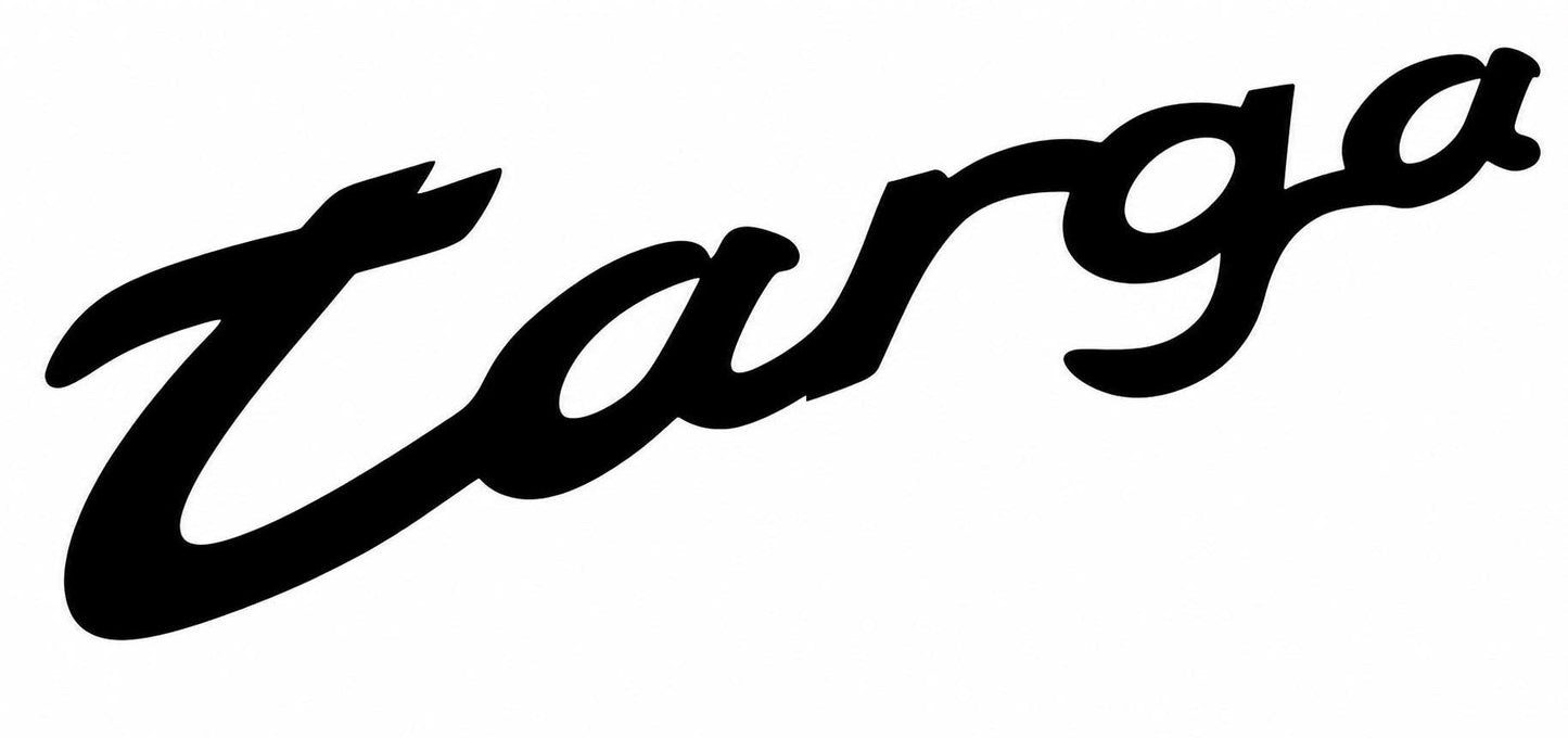 Fender Targa Sticker Fits 944 - 924 - 944 S Turbo - Replacement Door Decal