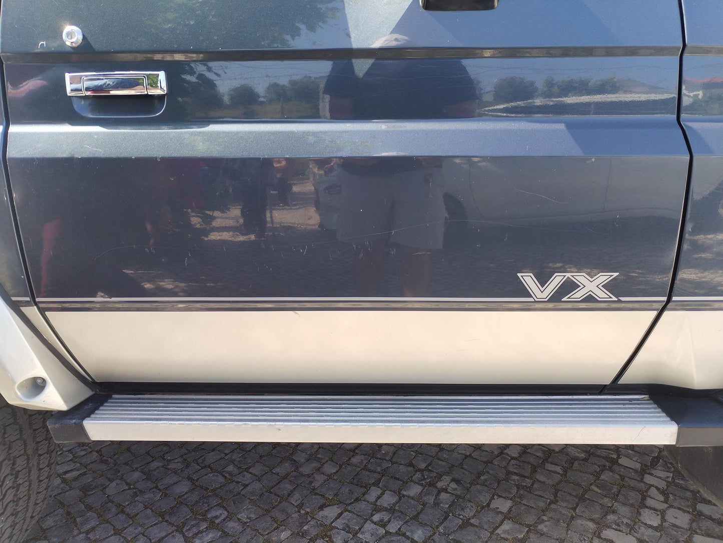 Side Stickers Stripe Land Cruiser  VX Turbo - Fits LandCruiser LJ 70 Series - 4x4 off road - Aftermarket Decal