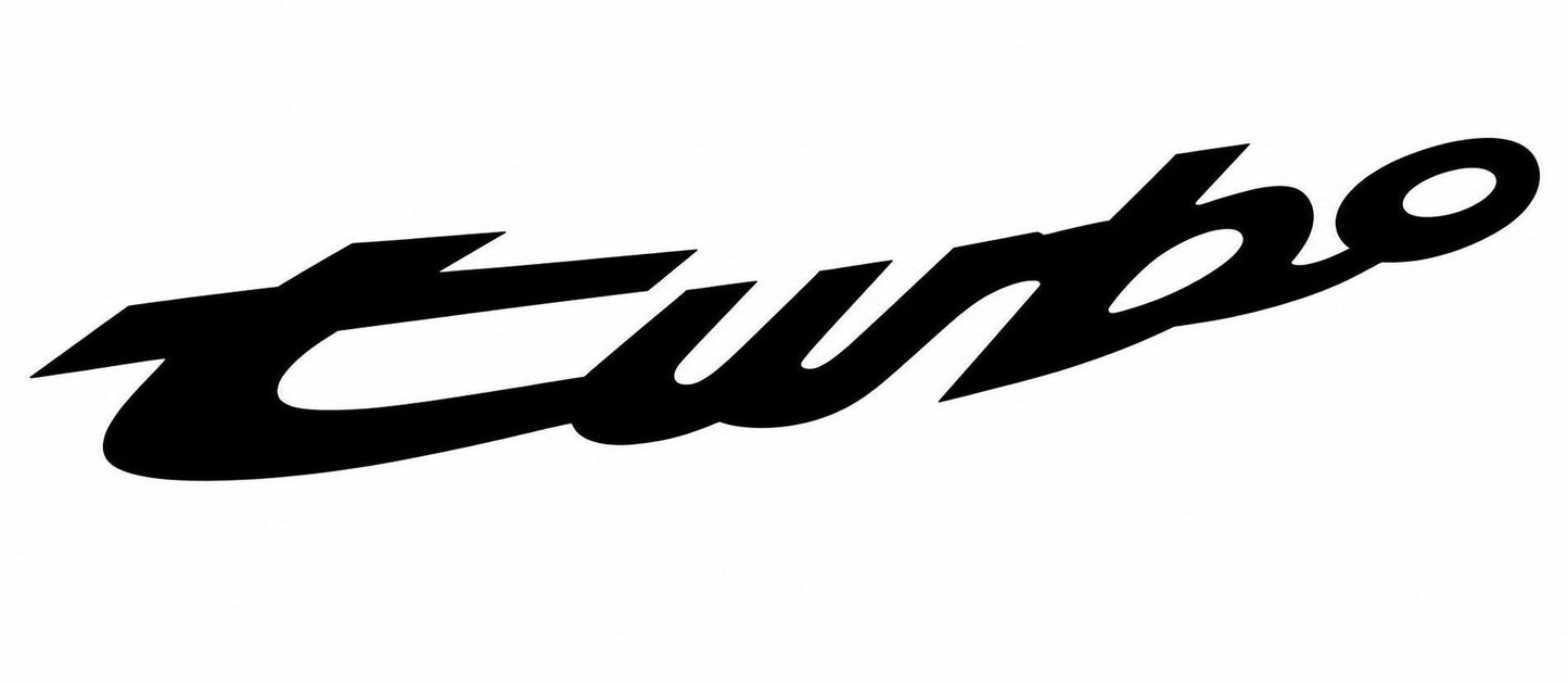 Fender Turbo Sticker Fits 944 - 924 - 944 S Turbo - Replacement Door Decal