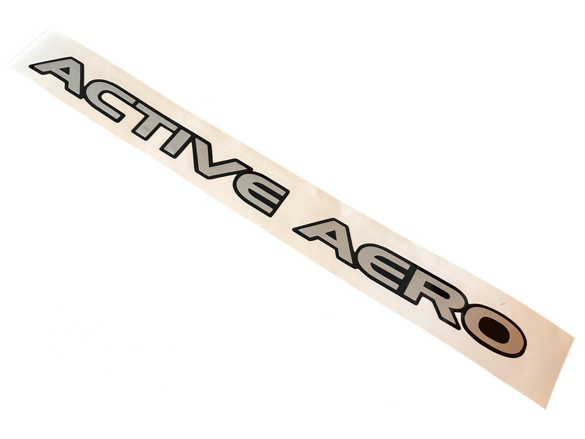 Sticker Active Aero - Fits 3000GT VR-4 AWD Bumper Spoiler - Aftermarket Decal