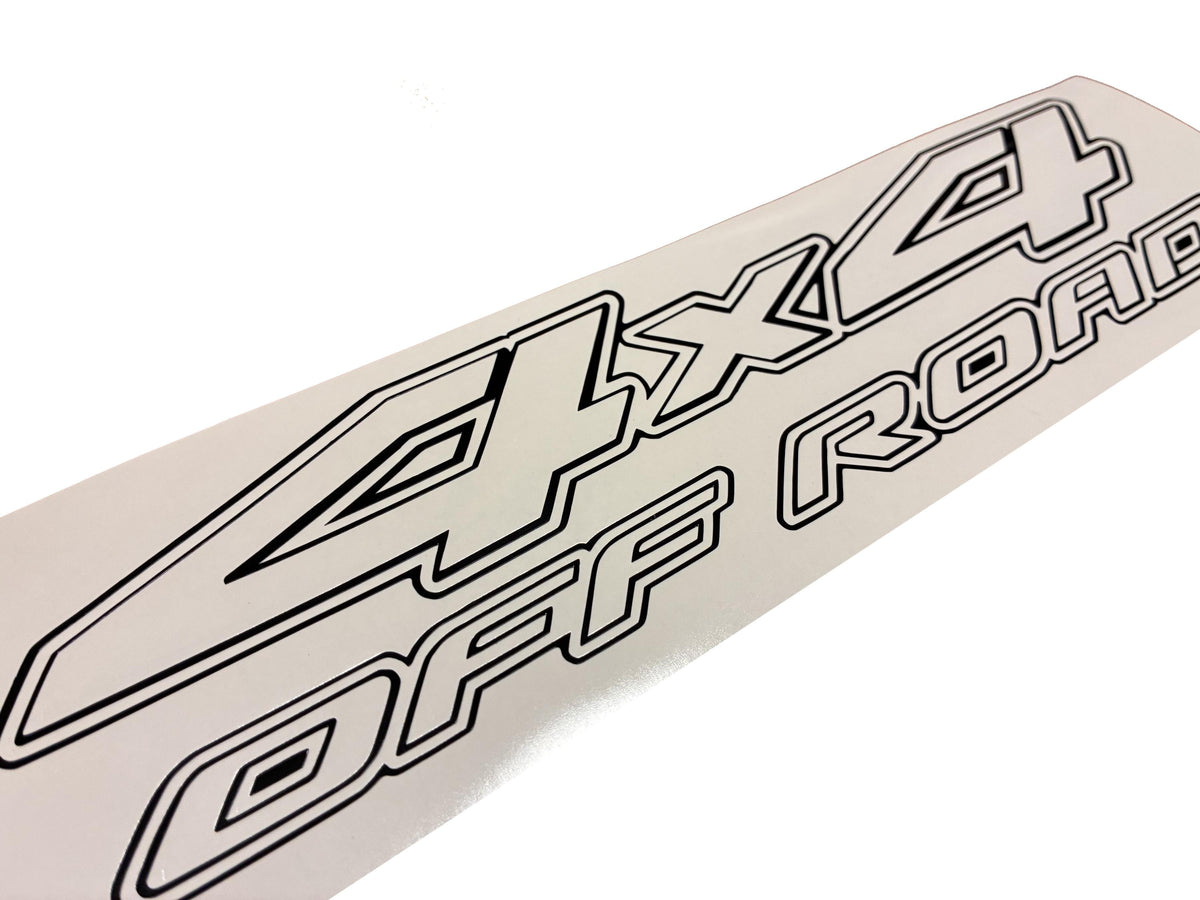 4x4 Off Road Navara Side Stickers - Fits Navara Intercooler 4x4 - Aftermarket Decals