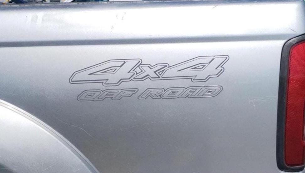 4x4 Off Road Navara Side Stickers - Fits Navara Intercooler 4x4 - Aftermarket Decals