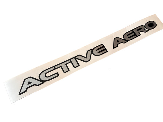 Sticker Active Aero - Fits 3000GT VR-4 AWD Bumper Spoiler - Aftermarket Decal