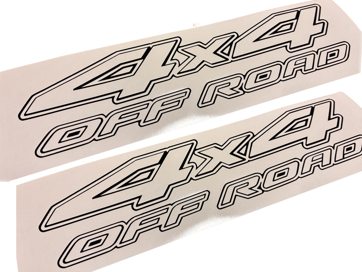 4x4 Off Road Navara Side Stickers - Fits Navara Intercooler 4x4 - Aftermarket Decals