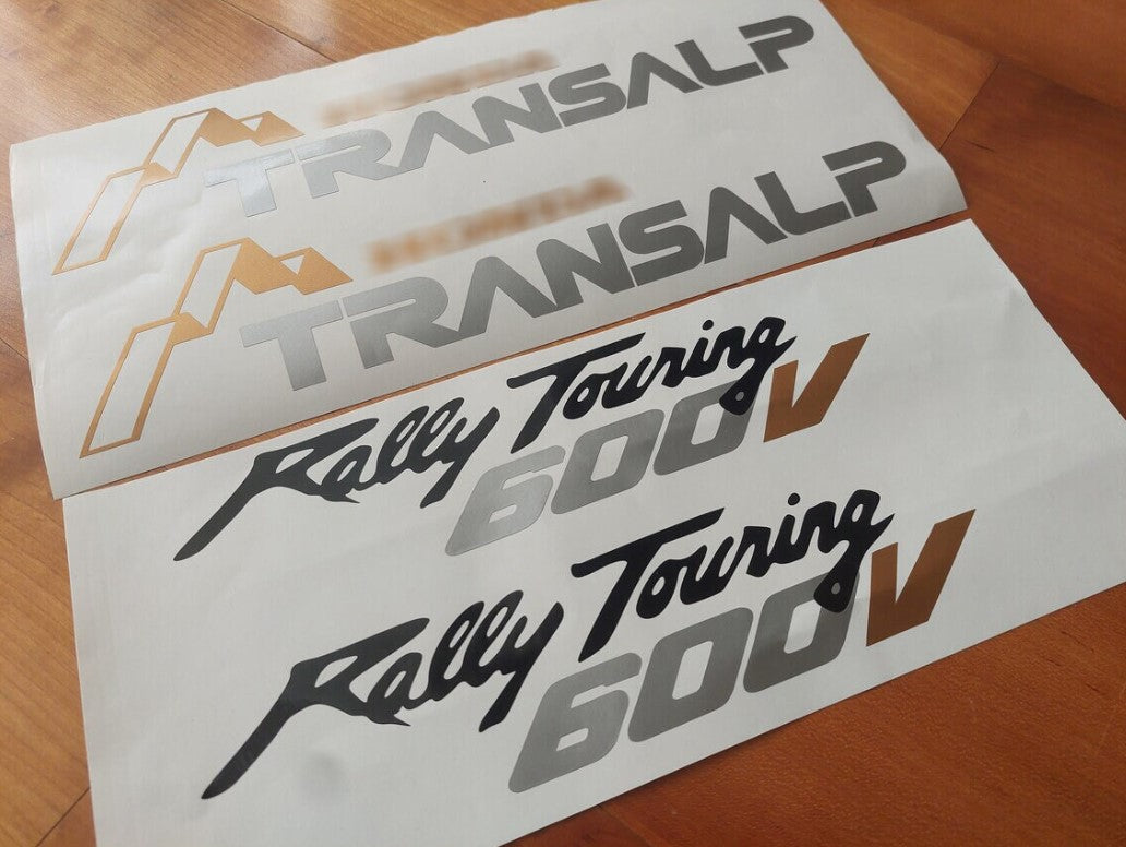 Decals Transalp 600v - Fits Rally Touring - Motorcycle - Bike - Stickers Kit