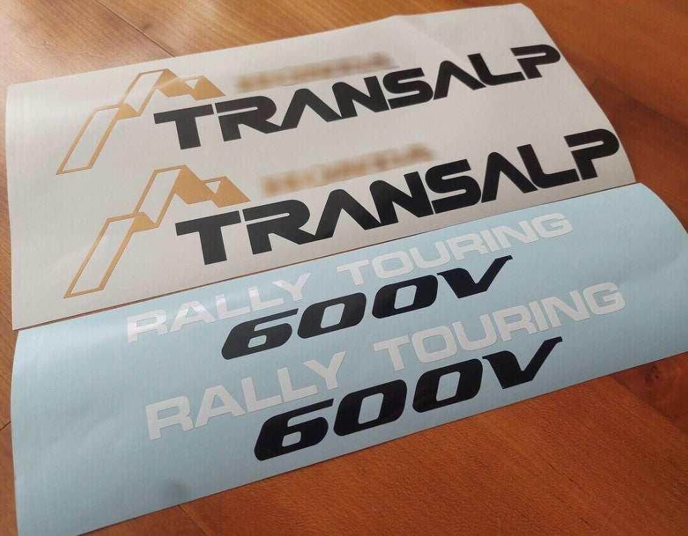 Decals Transalp 600v - Fits Rally Touring - Motorcycle - Bike - Stickers Kit