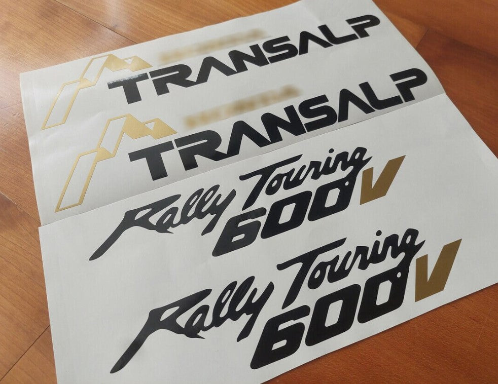 Decals Transalp 600v - Fits Rally Touring - Motorcycle - Bike - Stickers Kit