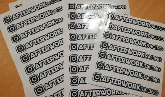 Afterwork Racing Instagram Stickers