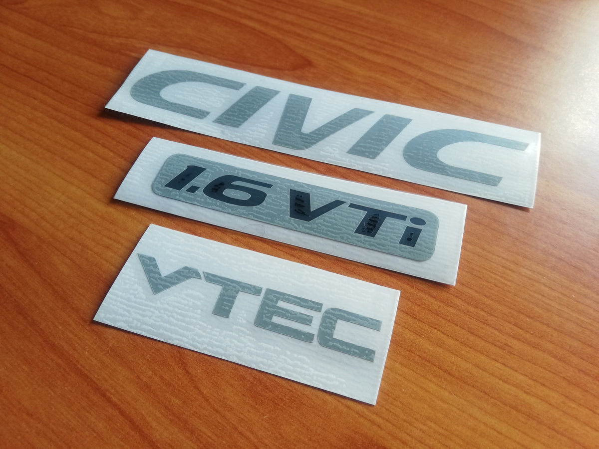 Eg8 Sticker Civic VTi EK EG - Stickers Decal Kit - Fits Civic EK EG - B Series D16 ...
