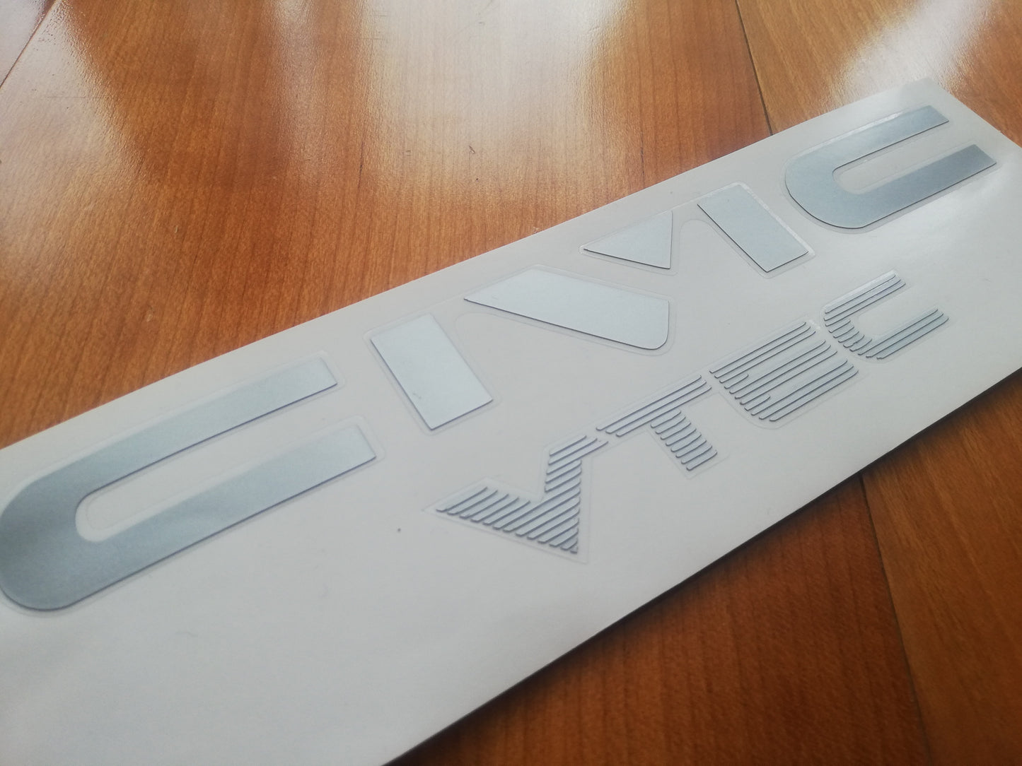 Civic VTEC ED / EF / EE (OEM Look) - 88-91 - 4th Gen - rear reproduction sticker