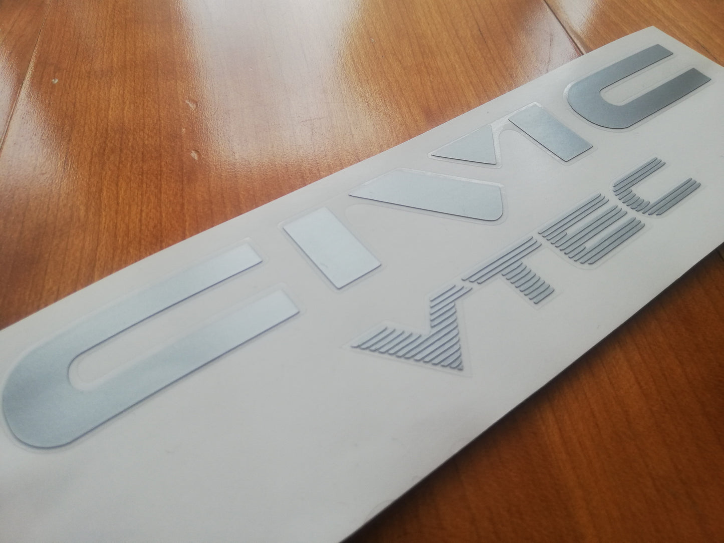 Civic VTEC ED / EF / EE (OEM Look) - 88-91 - 4th Gen - rear reproduction sticker