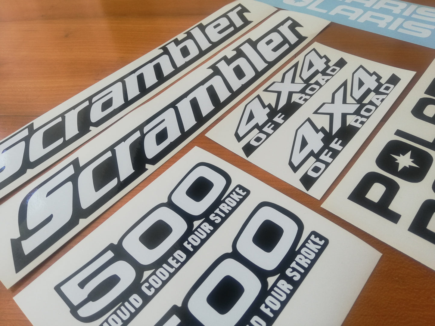 Sportsman Magnum Scrambler - Sticker Fits Polaris 500 4x4 - ATV - Reproduction Decals Kit