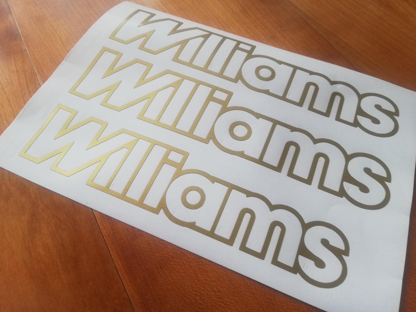 Clio Williams Reproduction Rear Side Decals / Stickers