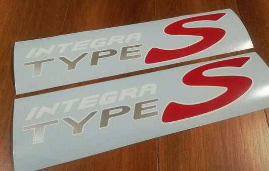 Integra DC5 Type S Decal - Fits Integra K20 RSX - Reproduction Side Sticker