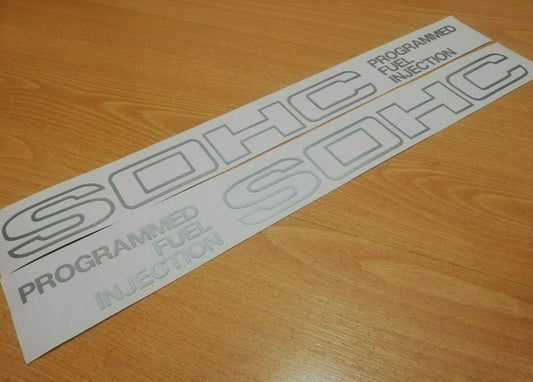 CRX Civic Side Sticker - 84-87 - SOHC Pgmfi Decal - Fits Civic Crx