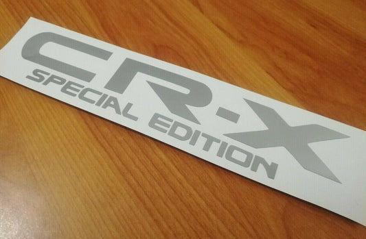 CRX Civic ED9 / EE9 "Special Edition" - Rear Reproduction Decal Fits 88-91 D16 B16 CRX