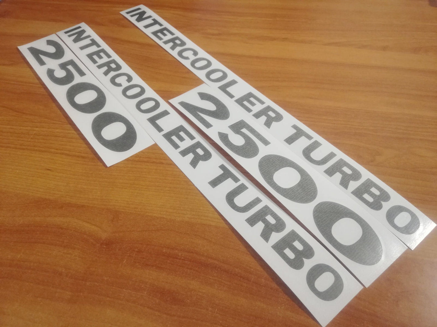 Decals Pajero Intercooler Turbo 2500 - Fits Mitsubishi - Reproduction Sticker