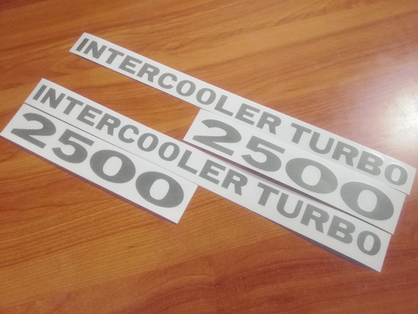 Decals Pajero Intercooler Turbo 2500 - Fits Mitsubishi - Reproduction Sticker