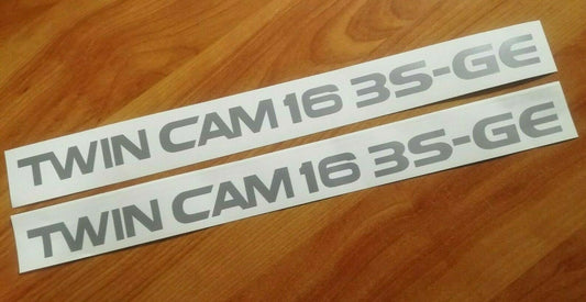 MR2 SW20 Side Decals - Fits MR2 89-99 - Twin Cam 16 3S-GE Sticker
