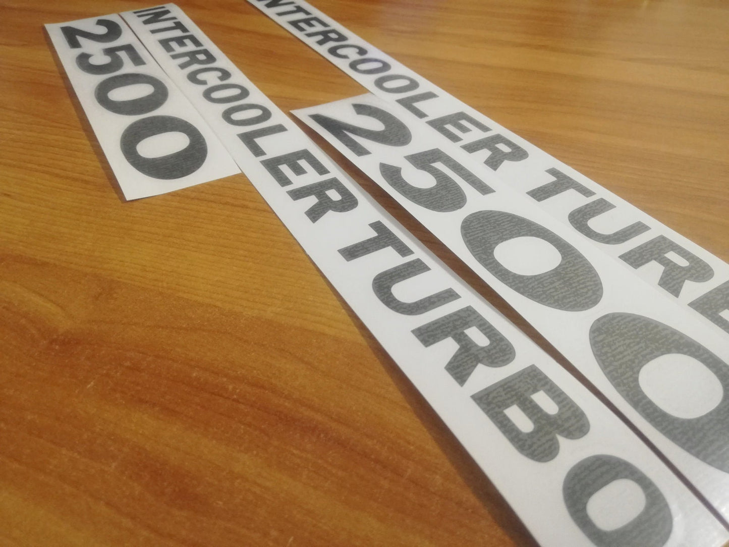 Decals Pajero Intercooler Turbo 2500 - Fits Mitsubishi - Reproduction Sticker