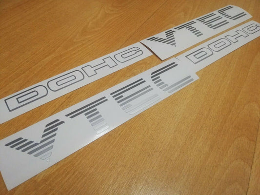 DOHC VTEC - Fits Civic Si B16 D16 EJ Eg Em1 Side Decals / Stickers - 15" - 40cm