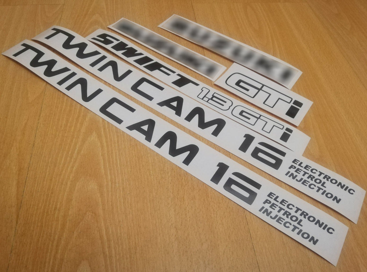 Swift MK1 - 1.3 GTi Twin Cam - Fits Suzuki MK1 - Decal / Sticker kit