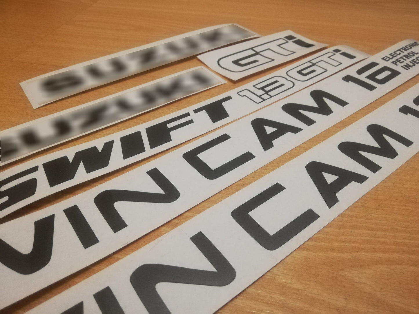 Swift MK1 - 1.3 GTi Twin Cam - Fits Suzuki MK1 - Decal / Sticker kit