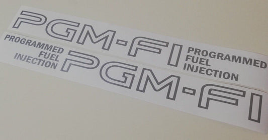 Civic CRX stickers door - Fits CRX Civic - JDM - dohc pgmfi Emblem