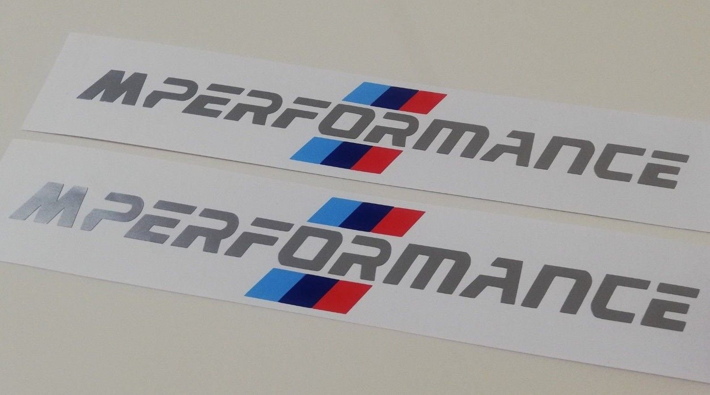 2x M Performance Side Decals - Fits BMW F33 E46 420i 123d M2 M3 M4 - Sticker