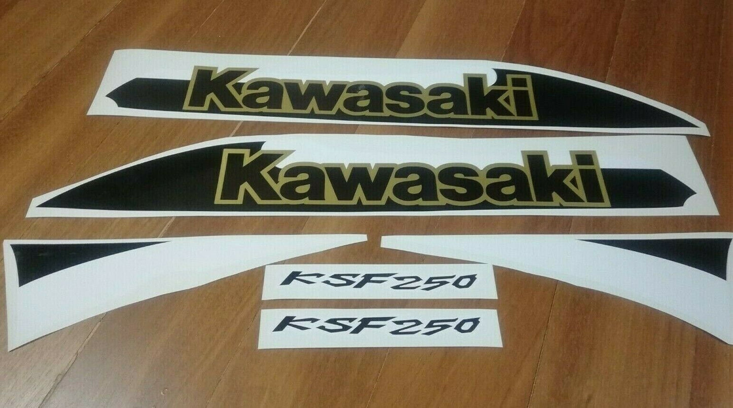 Mojave KSF 250 dohc Quad Stickers - ATV - Reproduction Decals Kit