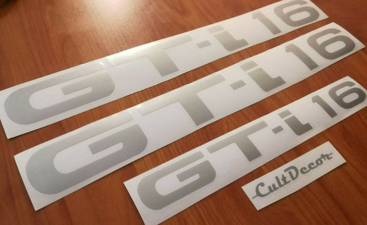 Corolla GTI AE92 Decal - Fits Corolla Twincam - Reproduction Sticker Kit