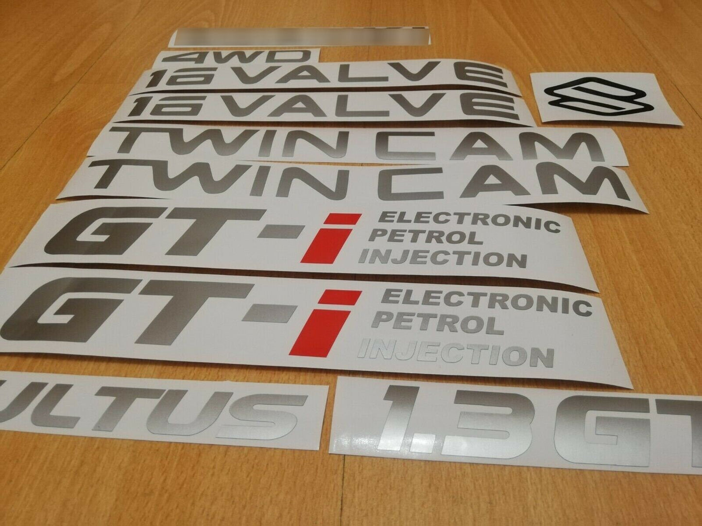 Cultus Swift 1.3 GTi Twin Cam 16 Valve 4WD - Fits Suzuki - Decal / Sticker kit