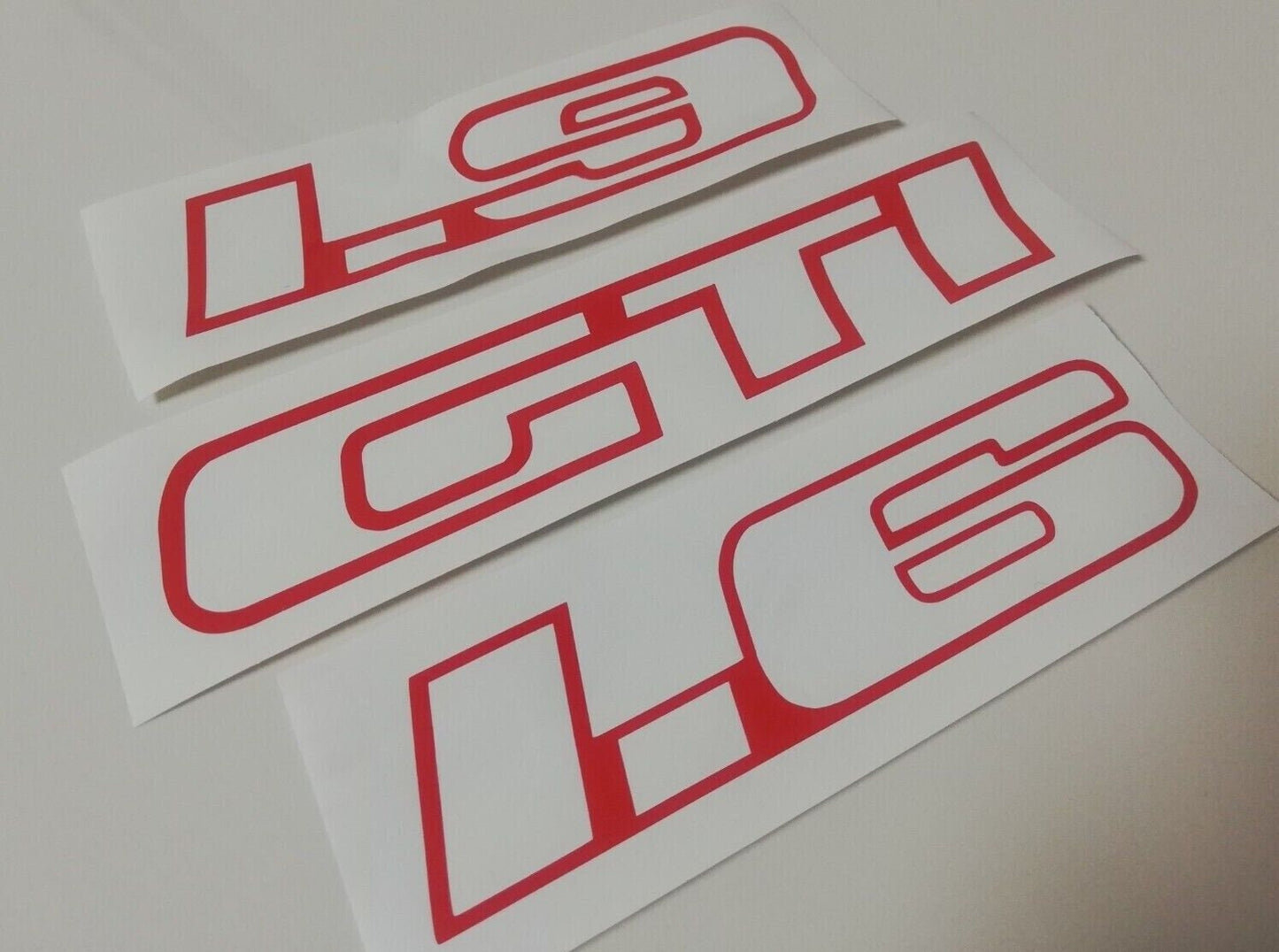 205 GTI 1.9 1.6 - Side Decals - Fits Peugeot - Reproduction Decals / Sticker