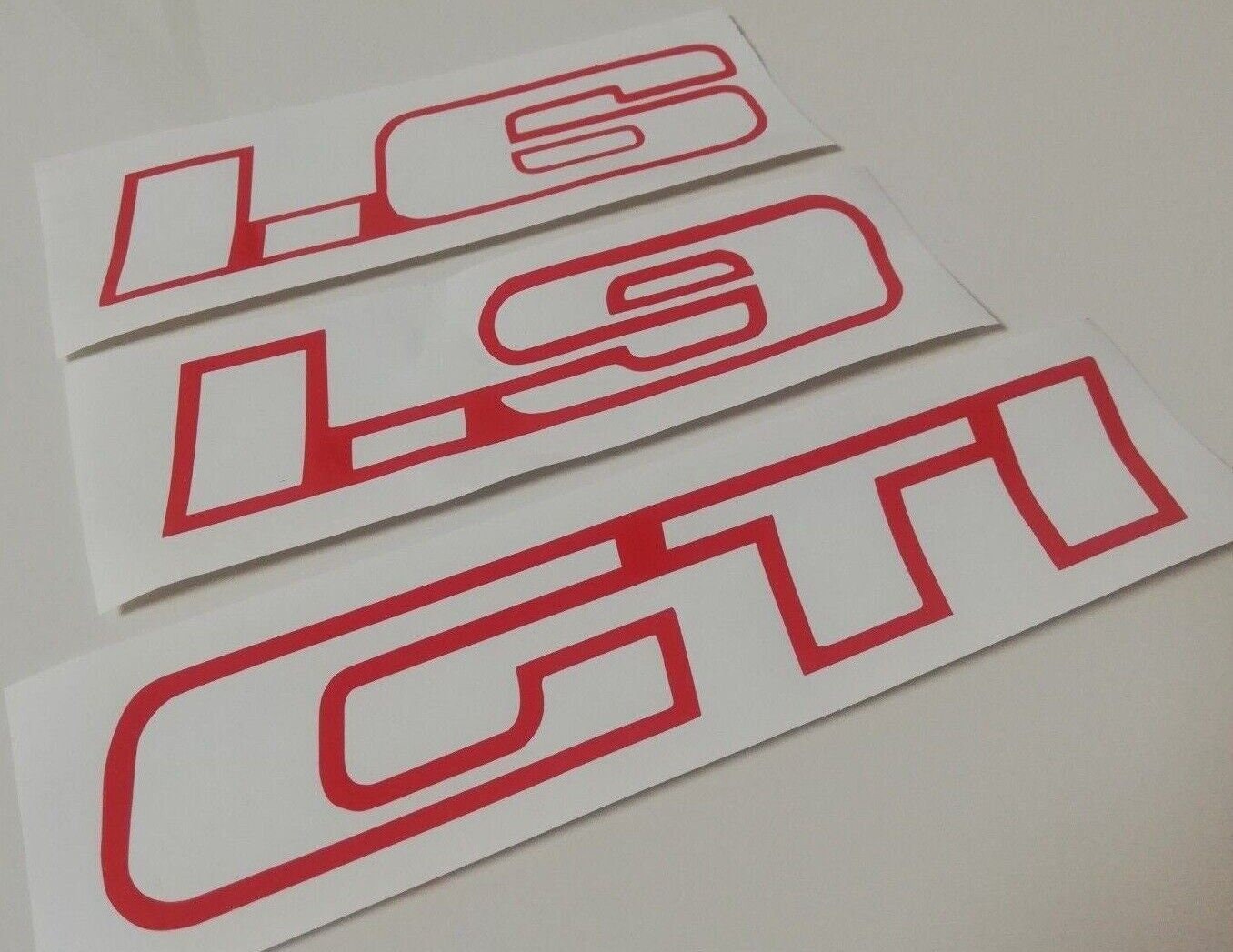 205 GTI 1.9 1.6 - Side Decals - Fits Peugeot - Reproduction Decals / Sticker