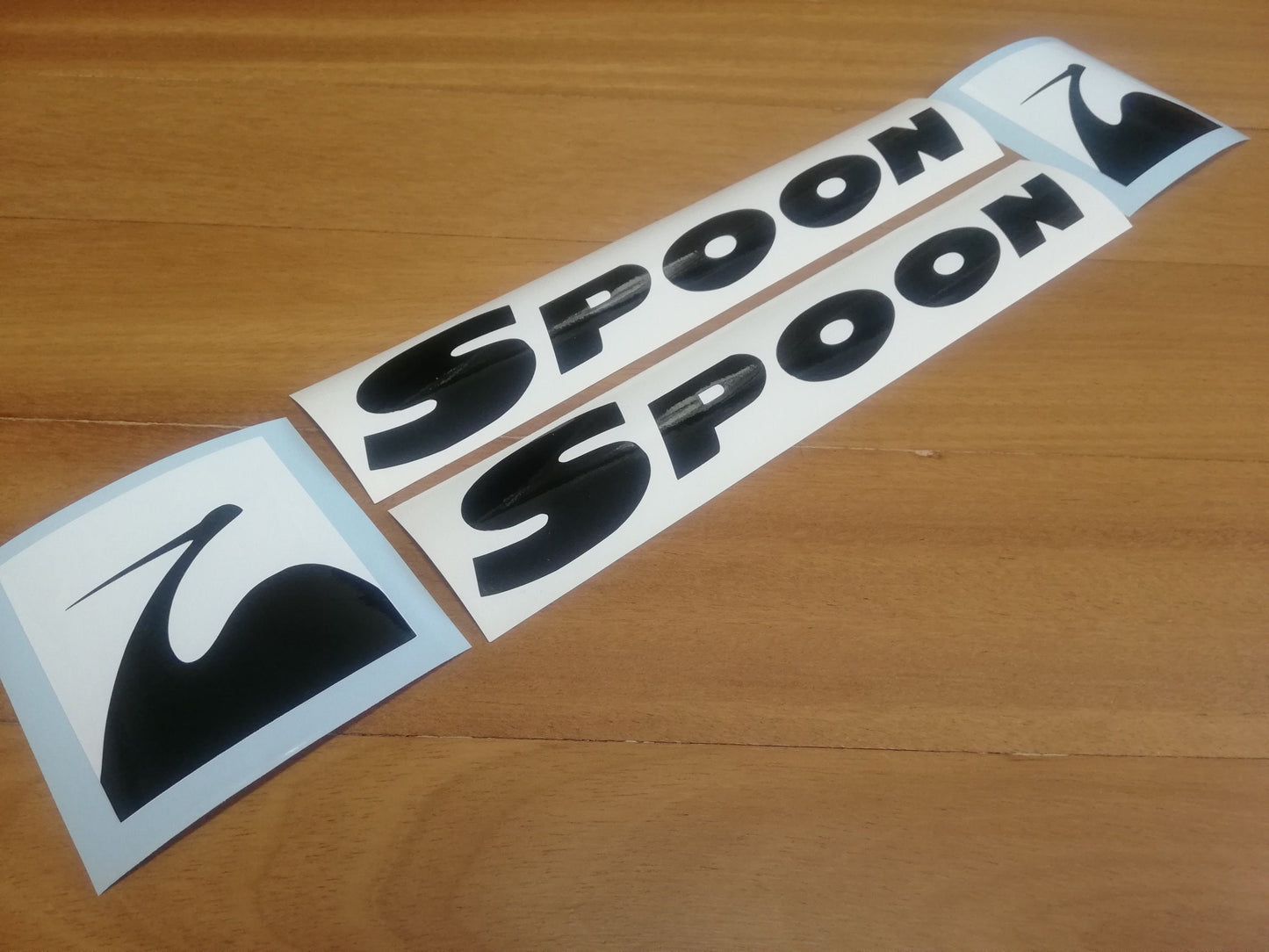 2x Spoon Reproduction Side Door Decal - JDM - Fits Civic Integra - Sticker kit