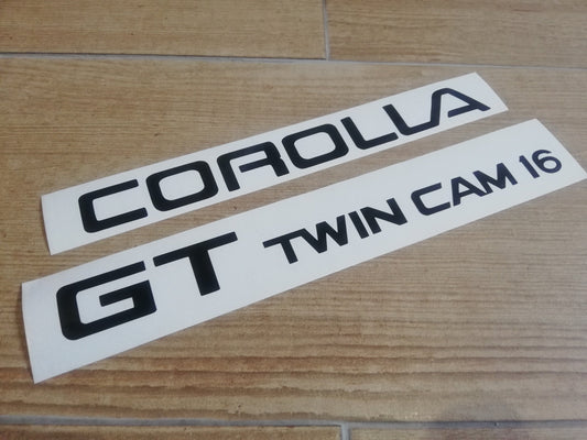 AE86 Corolla GT - Fits GT Twin Cam 16 Sprinter - Sticker Reproduction Decal