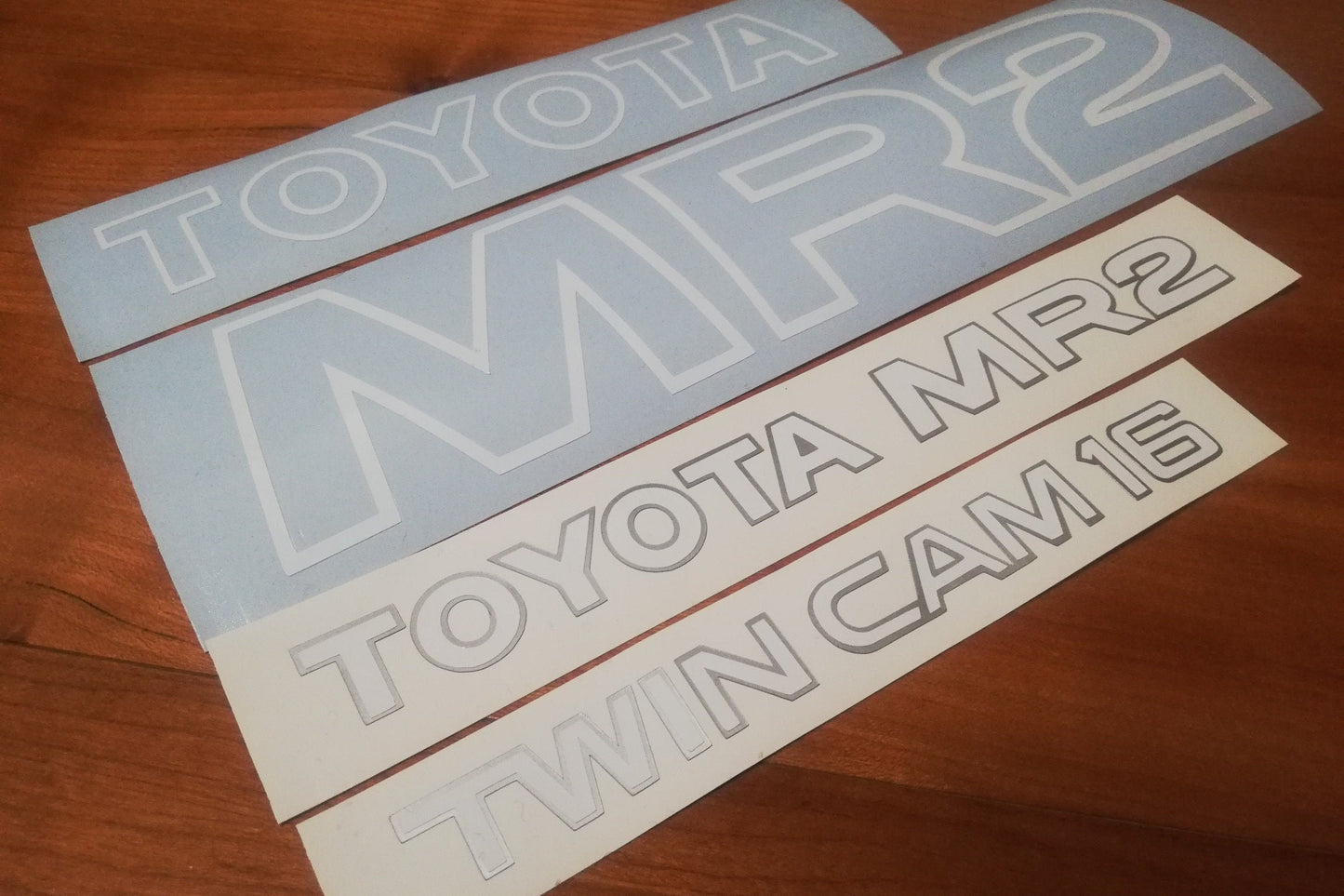 MR2 MK1 AW11 Decal Kit - Fits MR2 84-88 - Twin Cam 16 Sticker Reproduction