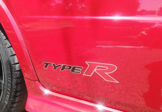 Type R FK2 FN2 FD2 - Fits Civic K20 - Reproduction Decal / Stickers