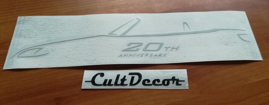 S2000 S2K 20th - Wind Deflector Sticker - Fits s2000 Vtec - Decal