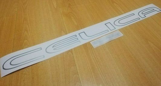 Celica 4th Gen Rear Decal - Fits GTS GT-i ST AT 4WD 85-89 - Sticker Reproduction